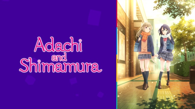 Adachi and Shimamura  Anime, Blue anime, Yuri anime