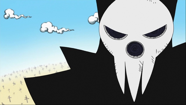 Soul Eater (English Dub) Lord Death Wields a Death Scythe - Just One Step  from Utter Darkness? - Watch on Crunchyroll
