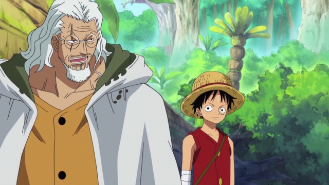 Luffy treina 2 anos para aprender todos os haki com Rayleigh #Luffy #