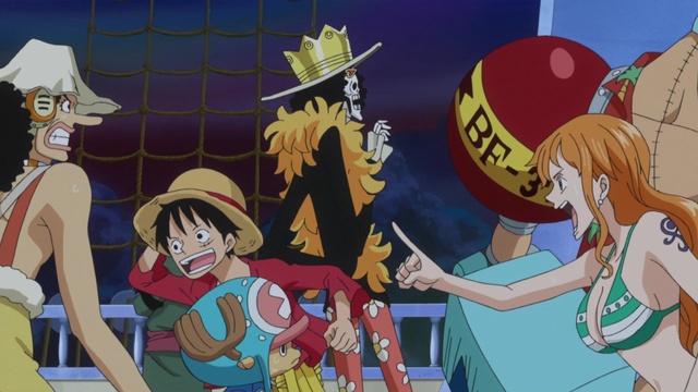 One Piece A Ilha dos Homens-Peixe Estremece! A Chegada de um