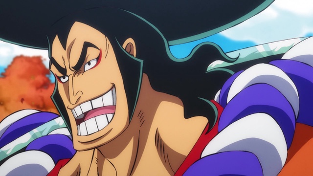 One Piece Wano Kuni 2 Current Tearfully Swearing Allegiance Oden And Kin Emon Watch On Crunchyroll