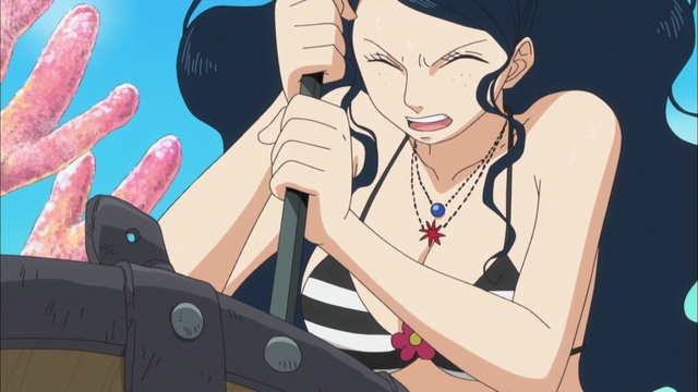 One Piece Fishman Island 517 574 The Ryugu Palace Taken By The 