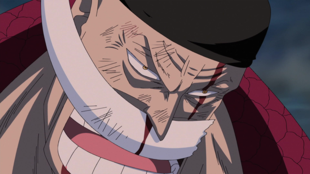 One Piece Summit War 385 516 The Navy Headquarters Falls Whitebeard S Unspeakable Wrath Watch On Crunchyroll