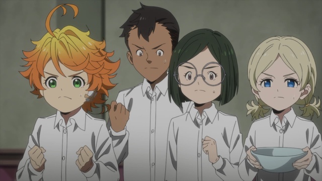 The promised neverland episode 1 english dub cartoon hotsell crazy