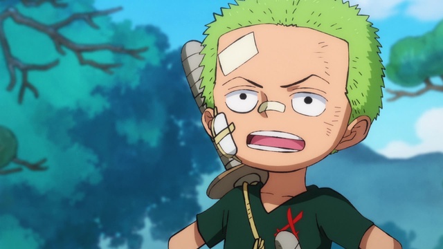 Zoro uses enma for the first time (English Sub) 
